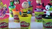 Play Doh Peppa Pig Surprise Dora the Explorer Caillou Pocoyo Massinha Play Doh Surpresa Le