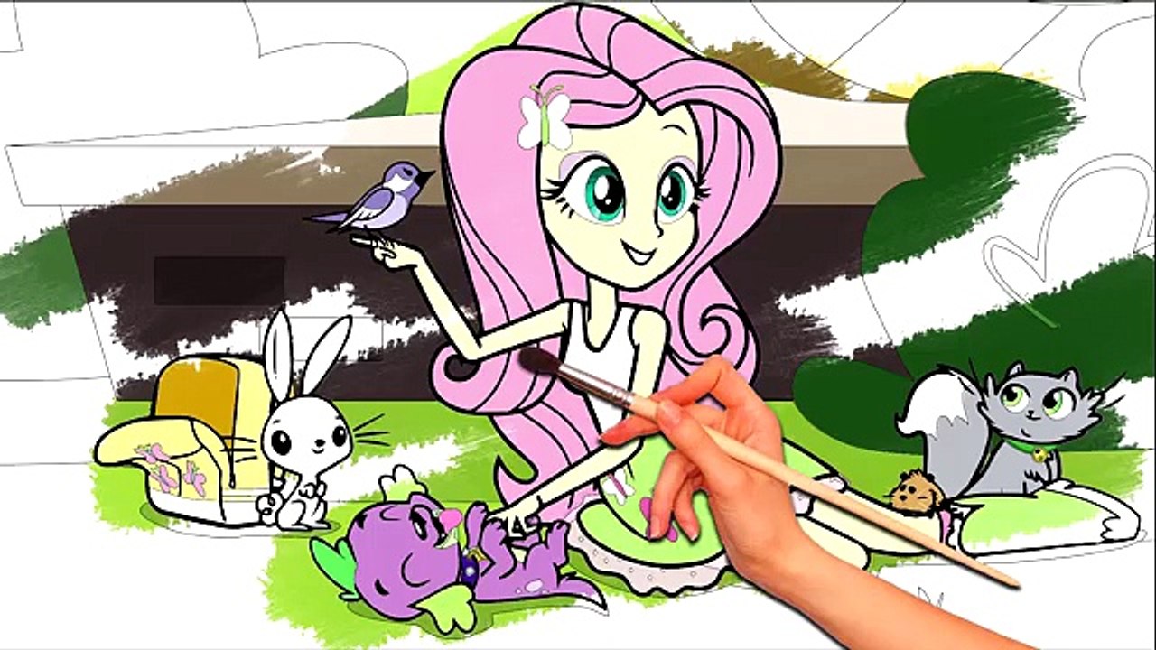 Libro para colorear dibujo amistad Juegos Chicas poco mi poni velocidad Ecuestria MLP colori