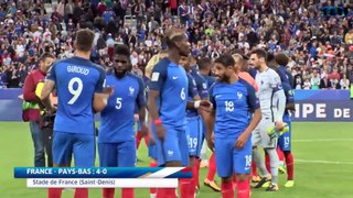 NEW ! NEW ! France - Pays-Bas : les coulisses de l'après-match.