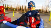 América Capitán completo poder carrera carreras hombre araña ruedas hD etc.