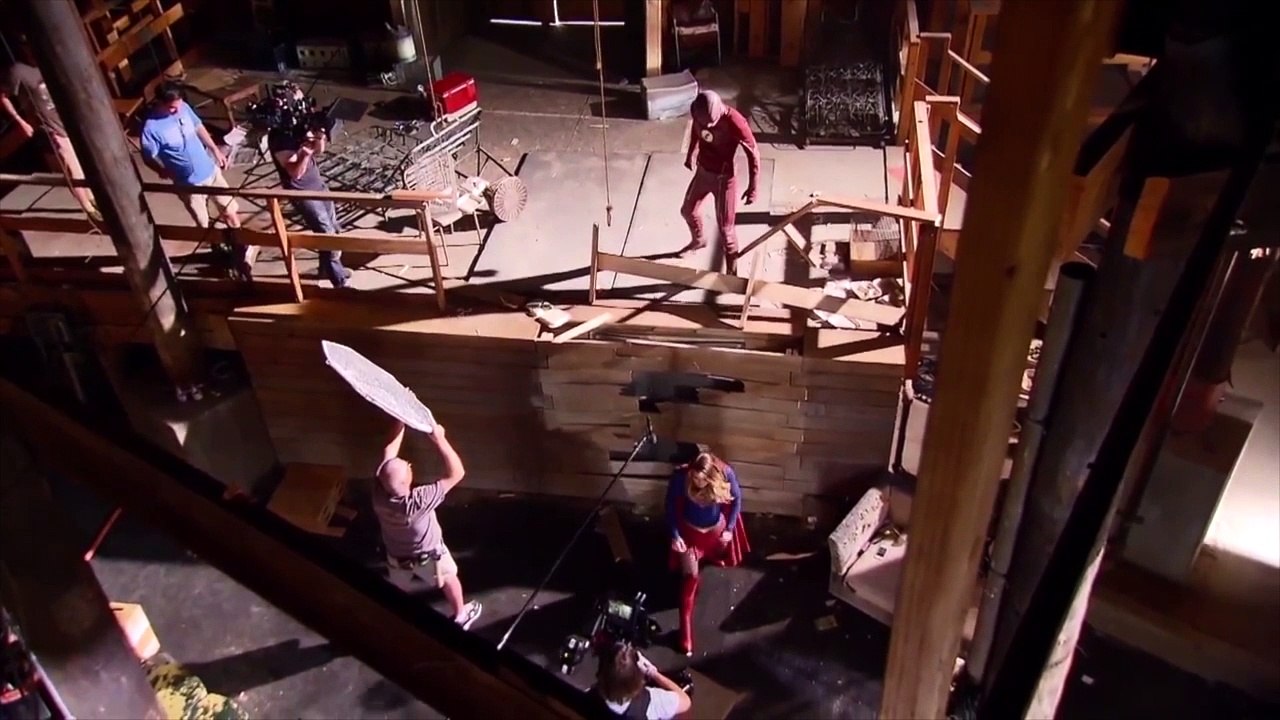 Film de supers héros : tournage VS effets spéciaux... RIDICULE