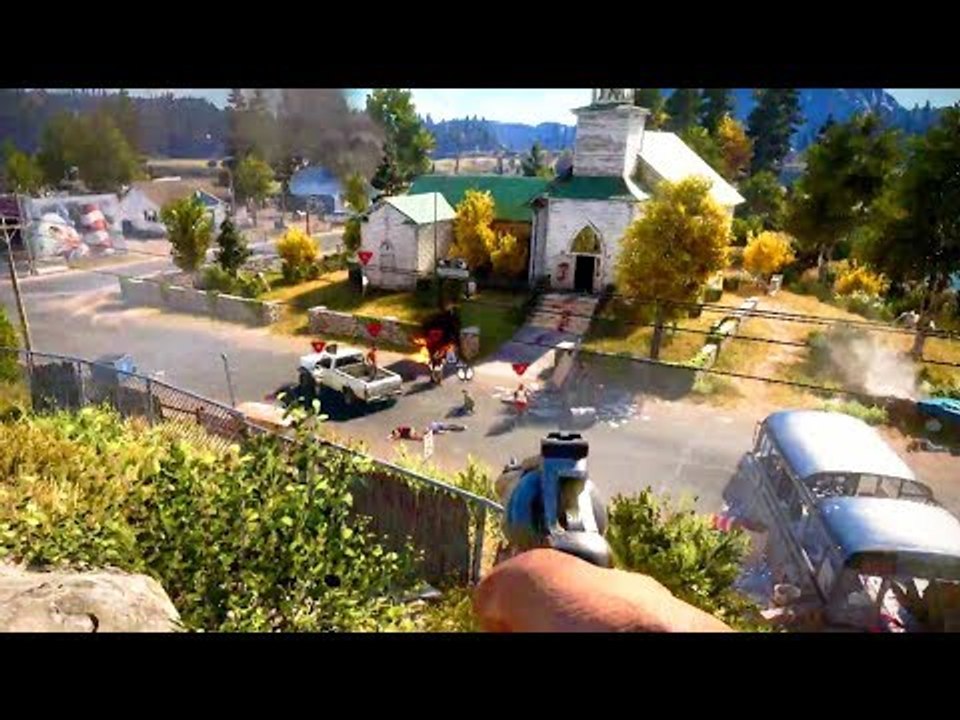 FAR CRY 5 Libération de Fall's End Gameplay (E3 2017)