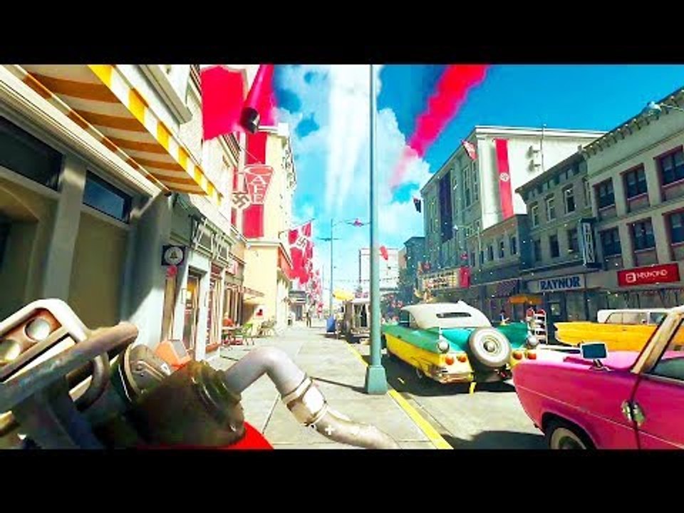 WOLFENSTEIN 2 - 1 heure de GAMEPLAY !