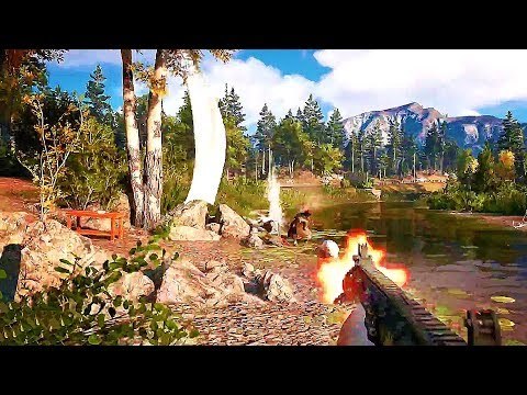 FAR CRY 5 : 8 minutes au Montana ! (Nouveau Gameplay, 2018)
