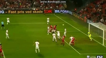 Thomas Delaney Goal Denmark 1-0 Poland 01.09.2017
