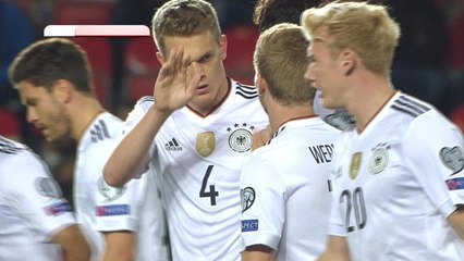 Qualifications Coupe du Monde 2018 - L’Allemagne ouvre le score