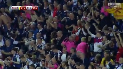 Stuart Armstrong Goal HD - Lithuania 0-1 Scotland 01.09.2017
