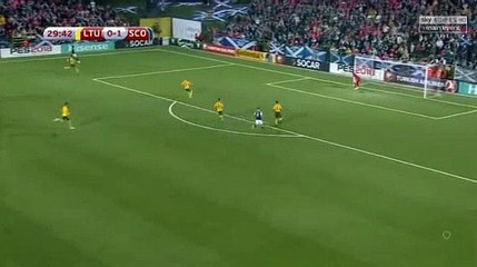 Lithuania 0-2 Scotland 01/09/2017 ROBERTSON First Goal 31' 'HD (WORLD CUP QUALIF.)