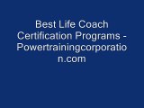 Best Life Coach Certification Programs - www.powertrainingcorporation.com