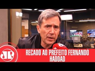 Video herunterladen: Destaque final: Villa manda recado ao prefeito Fernando Haddad | Jovem Pan