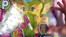 La mignonne trousse petit la magie Magie marque mon poney Princesse jouet Mlp pop pop celestia zecora playset unbox