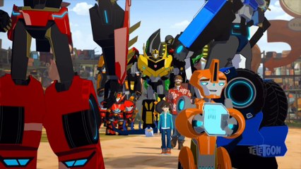 Transformers: Robots in Disguise S0302 - Strongarm's Big Score