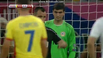 Grigor Meliksetyan Super Penalty Save HD - Romain 0-0 Armenia 01.09.2017