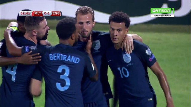 Harry Kane Goal Malta vs England 0-1 2017