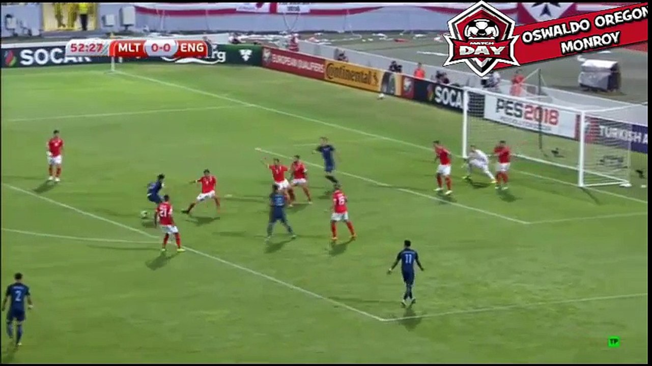 Harry Kane Goal England vs Malta 1-0 01.09.2017