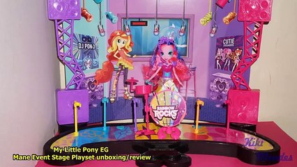 下载视频: Y evento Chicas poco Melena mi poni arco iris Informe rocas escenario Equestria unboxing