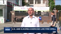 i24NEWS DESK | U.S. and S.Korea exercise live fire drill | Friday, September 1st 2017