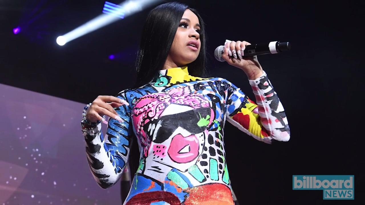 Cardi B Scores First Gold Plaque for 'Bodak Yellow' | Billboard News