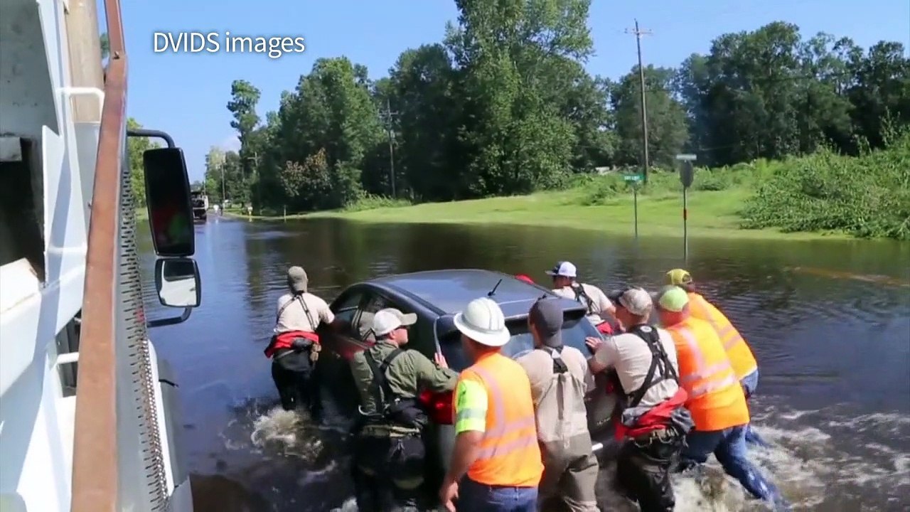 In Texas, receding floodwaters reveal extent of Harvey's damage