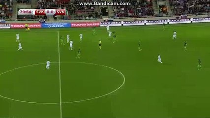 Adam Nemec Goal Slovakia 1-0 Slovenia 01.09.2017