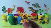 Dinosaure dinosaures Oeuf mouvement jouer arrêter jouet Doh t-rex animation tyrannosaurus rex