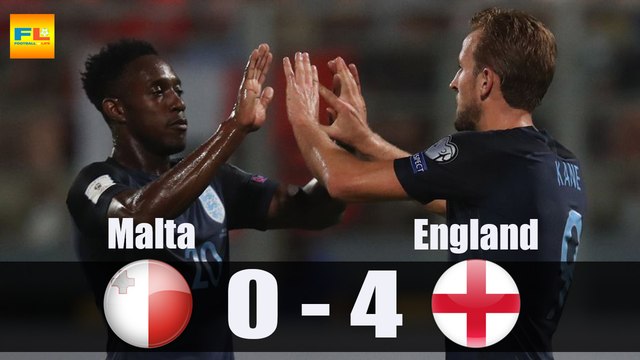 Malta 0 England 4: Harry Kane double and late flurry put the gloss on torpid performance