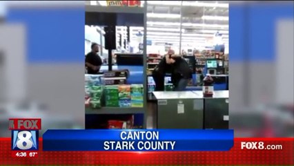 Good Samaritans Help Police Officer Subdue Irate Man at Walmart