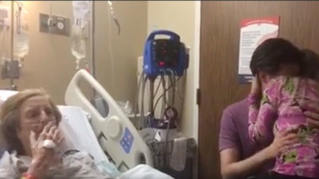 Ailing Grandma Gets To Witness Granddaughter's Proposal