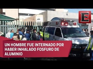 Paciente intoxicado provoca desalojo en Hospital La Raza