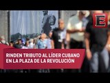 Miles de cubanos despiden en La Habana a Fidel Castro