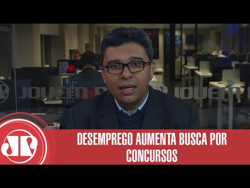 Desemprego aumenta busca por concursos | Jornal da Manhã | Jovem Pan