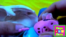 Bébé enfants les couleurs poupée des œufs la famille doigt Apprendre porc jouer Portugais contre Doh Peppa em