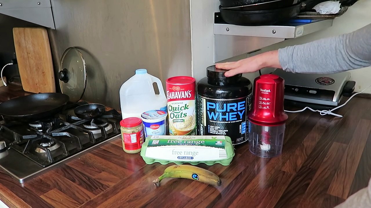 Cómo para hacer el perfecto proteína panqueques