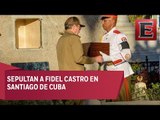 Cenizas de Fidel Castro son depositadas en cementerio de Santiago de Cuba
