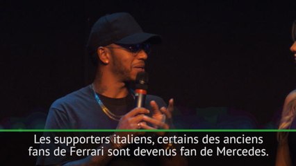 GP d'Italie - Hamilton : "Je suis un grand fan de Ferrari"