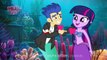 My Little Pony MLP Equestria Girls Transforms with Animation Love Story the little mermaid