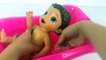 Baby Alive Minha Boneca Rotina da Manhã Lili Comendo Massinha de Modelar PlayDoh ToyToysBr
