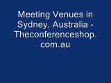 Meeting Venues in Sydney, Australia - Theconferenceshop.com.au