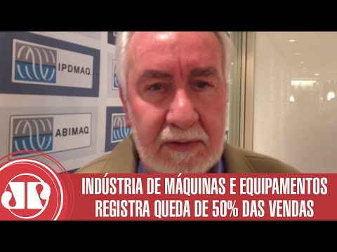 Indústria de máquinas e equipamentos registra queda de 50% das vendas | Jornal da Manhã | Jovem Pan