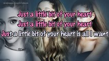Ariana Grande Just A Little Bit Of Your Heart Karaoke Version