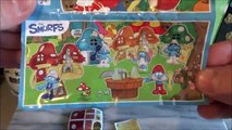 Et des œufs dans perdu Nouveau ouverture le le le le la jouets 2017 smurfs village barbie kinder surprise