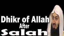 The beneficial way of Praising Allah (Swt) After Salah Following Sunnah –Mufti Menk