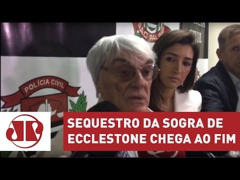 Ecclestone elogia trabalho da polícia em sequestro de sogra | Jornal da Manhã | Jovem Pan