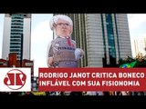 Rodrigo Janot critica boneco inflável com sua fisionomia | Jornal da Manhã | Jovem Pan
