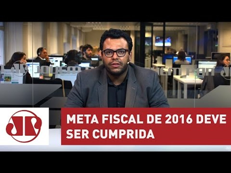 Meirelles afirma que meta fiscal de 2016 será cumprida | Jornal da Manhã | Jovem Pan