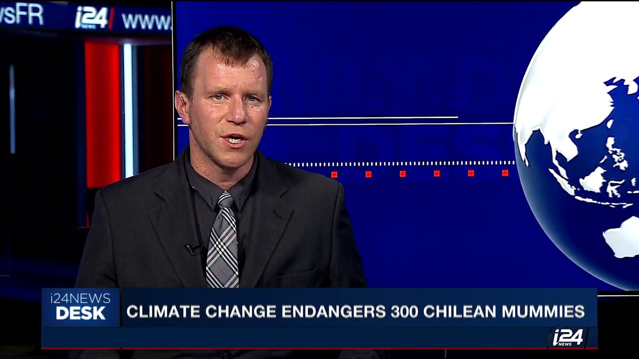 i24NEWS DESK | Climate change endangers 300 Chilean mummies | Friday, September 1st 2017