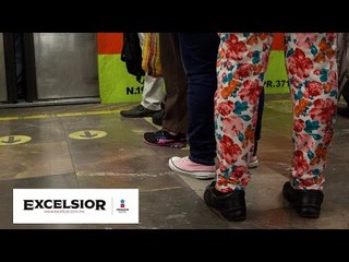 ¿Chilangos civilizados en el metro? WB