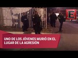 Agreden a balazos a dos estudiantes en calles de Iztacalco