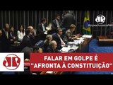 Falar em golpe é 