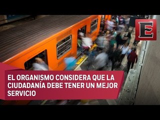 CDHDF llama al Metro a desarrollar estrategias de seguridad